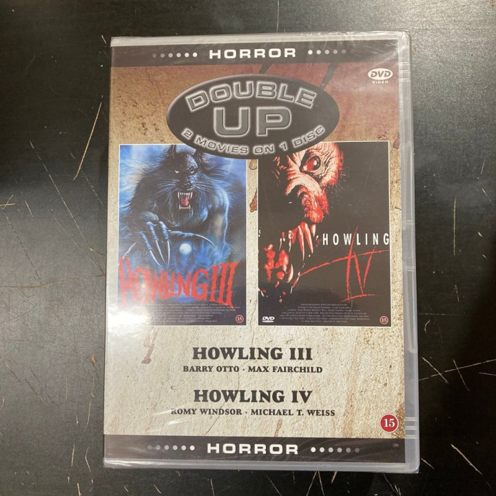 Howling III / Howling IV DVD (avaamaton) -kauhu-